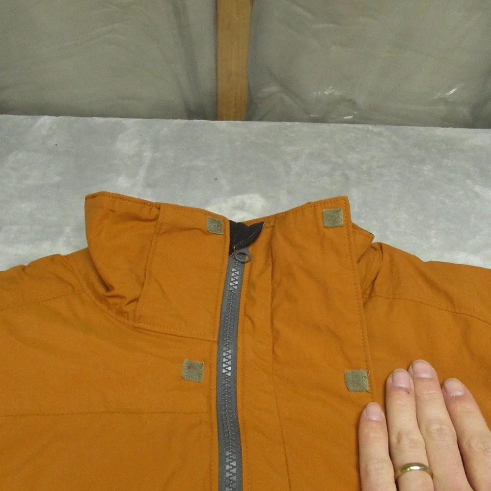 Columbia Jacket Youth XL 18/20 Yellow Convert Insulated Waterproof Ski Wind Rain